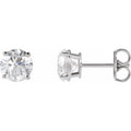 14K Rose Gold Natural Peridot Earring