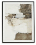 Aldricton Brown / White Wall Art