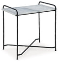 Ashber White / Black Accent Table