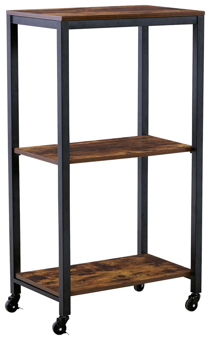 Bevinfield Brown / Black Bar Cart