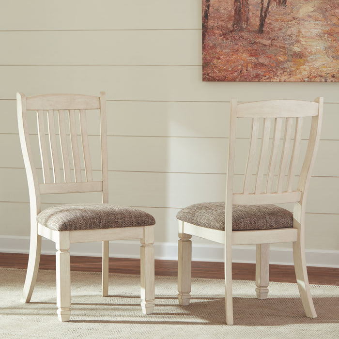 Bolanburg Dining UPH Side Chair Rake Back