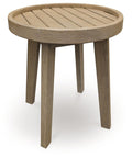 Bradstreet Bay Beige Round End Table