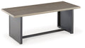 Bree Zee Brown Rectangular End Table