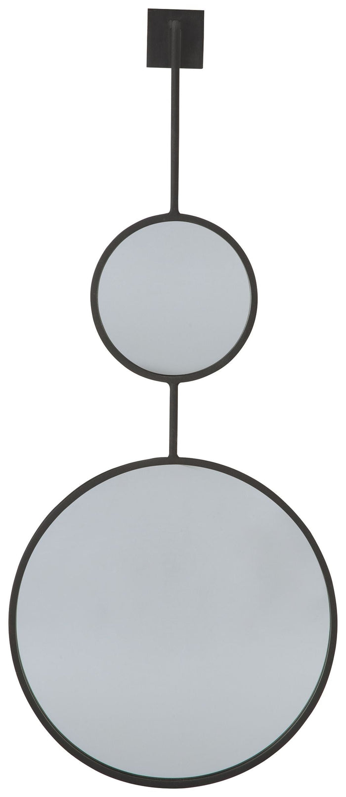 Brewer Black Accent Mirror