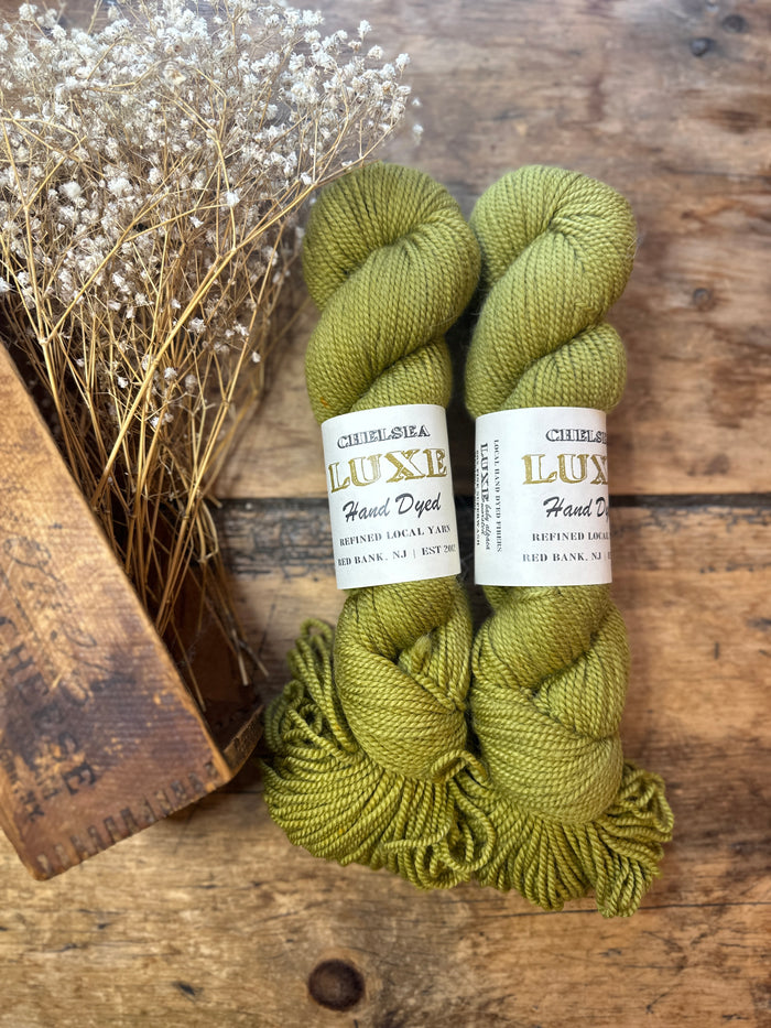 Chelsea Luxe Baby Alpaca Worsted Greens