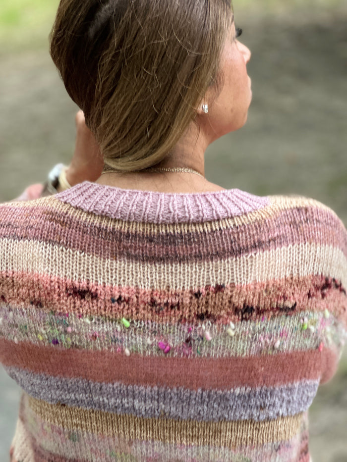 Chelsea Luxe Cozy Stripes Sweater Kit Sunken Treasure Colorway