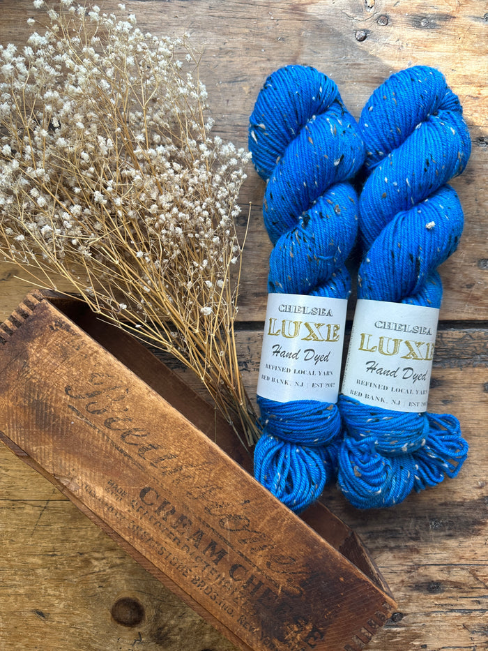 Chelsea Luxe DK Tweed Cobalt