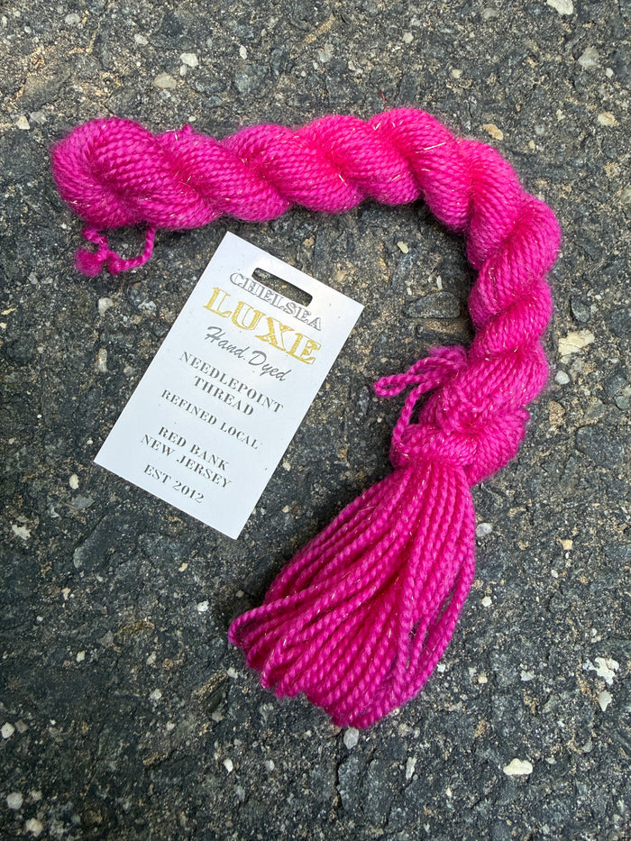 Chelsea Luxe Glitter Needlepoint Thread Romance Novel
