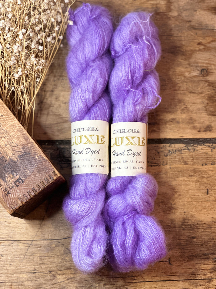 Chelsea Luxe Mohair Goober Grape