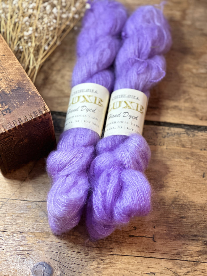 Chelsea Luxe Mohair Goober Grape