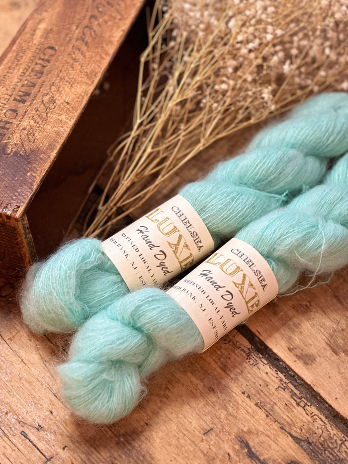 Chelsea Luxe Mohair Mint Chocolate Chip