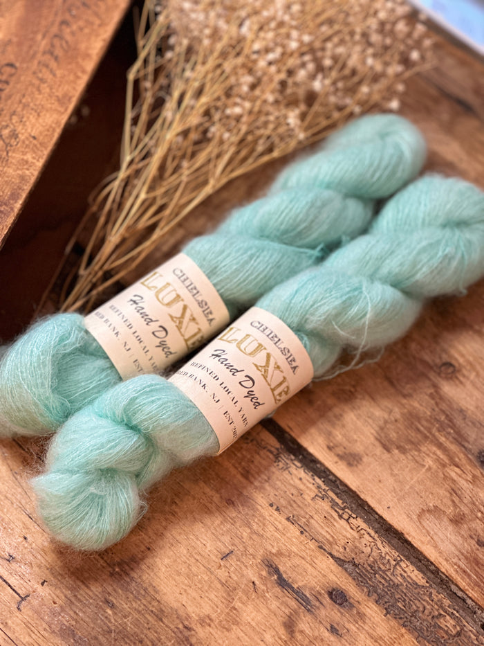 Chelsea Luxe Mohair Mint Chocolate Chip