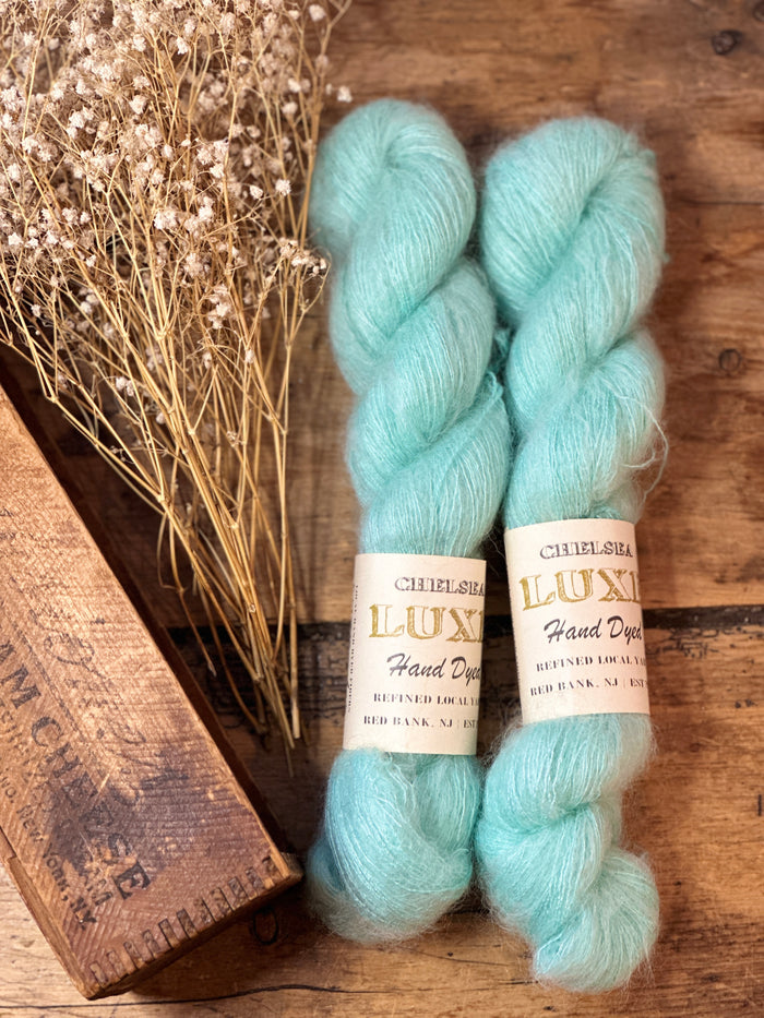 Chelsea Luxe Mohair Mint Chocolate Chip
