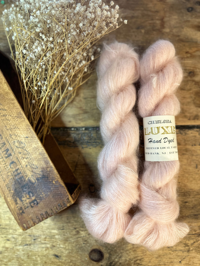 Chelsea Luxe Mohair Peaches N' Cream