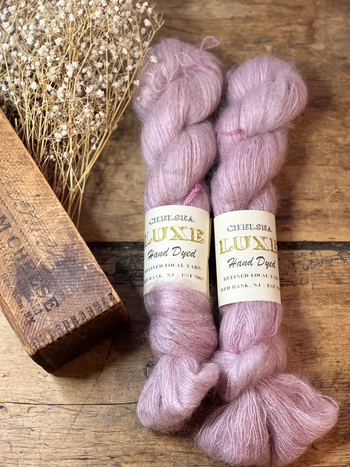 Chelsea Luxe Mohair Pink Peony