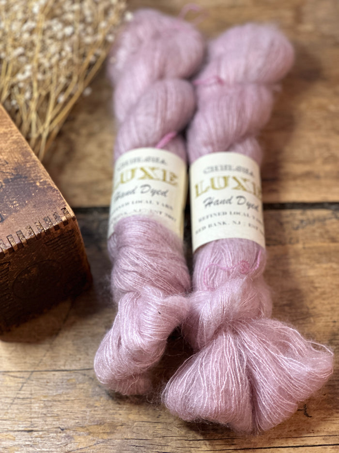 Chelsea Luxe Mohair Pink Peony