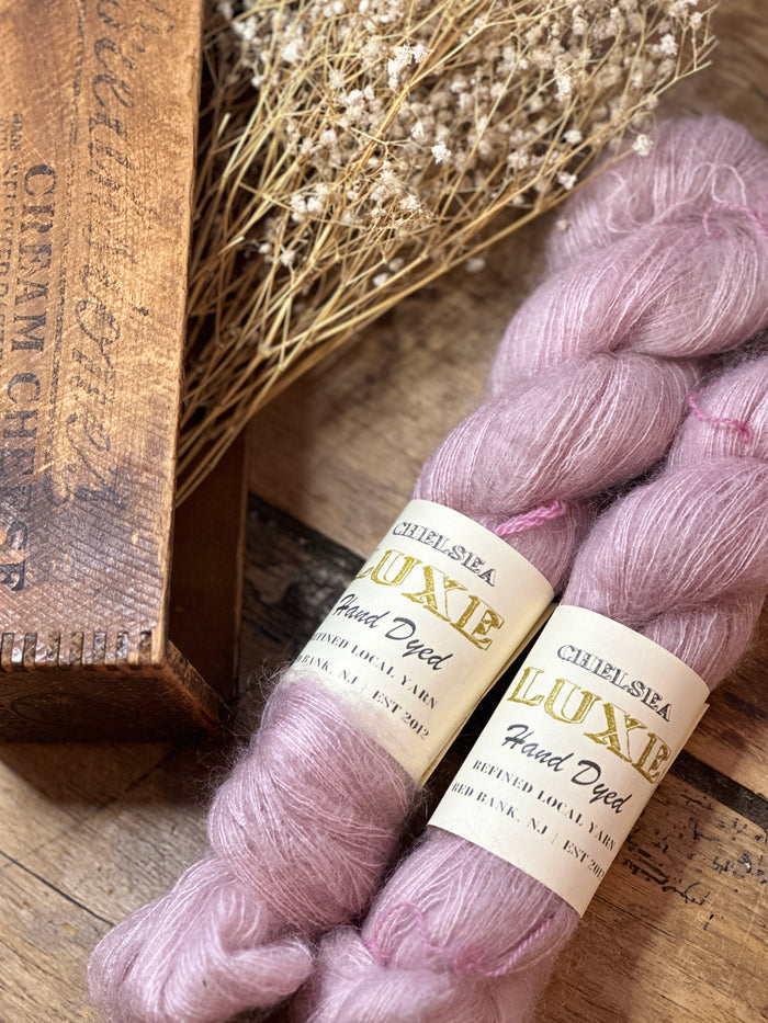 Chelsea Luxe Mohair Pink Peony