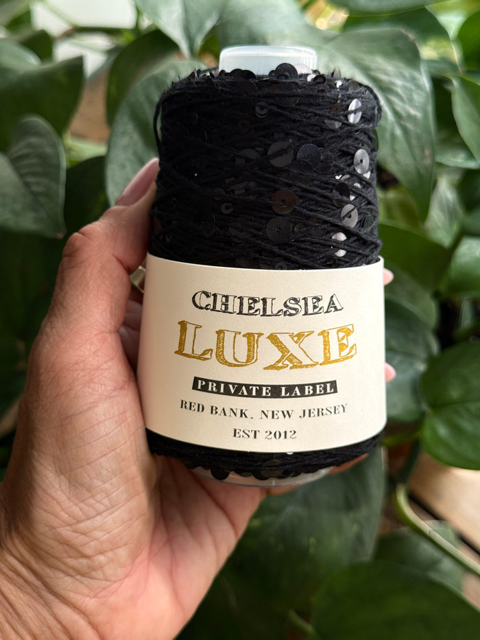 Chelsea Luxe Private Label Starlight Onyx /Onyx Sequins