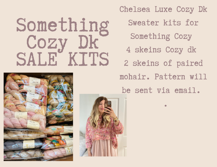 CHELSEA LUXE Something Cozy Sweater DK SALE Kits