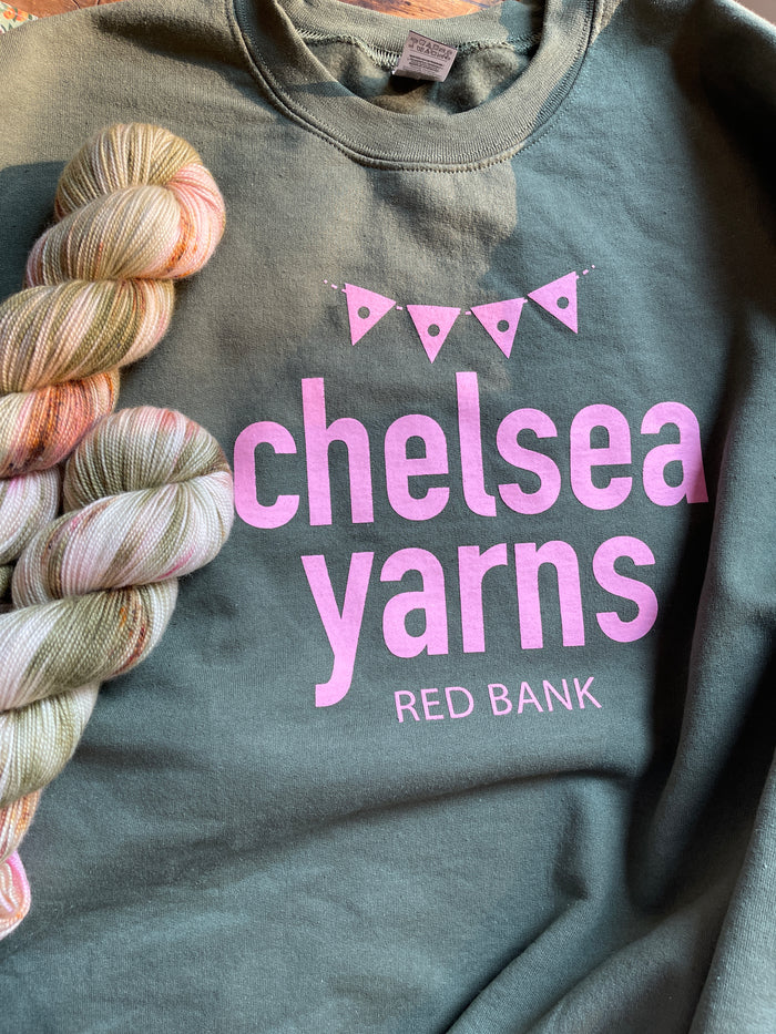 Chelsea Yarns SWEATSHIRT Pinkouflage