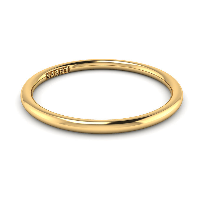 Classic 1.50MM Gold Comfort Fit Wedding Band