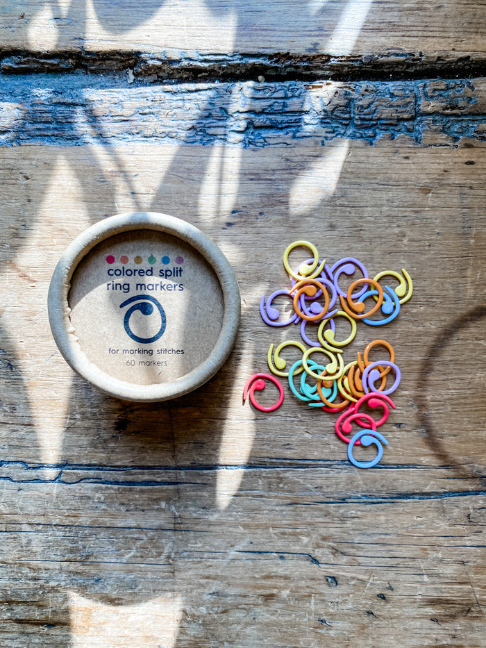 Cocoknits Rainbow Split Stitch Markers