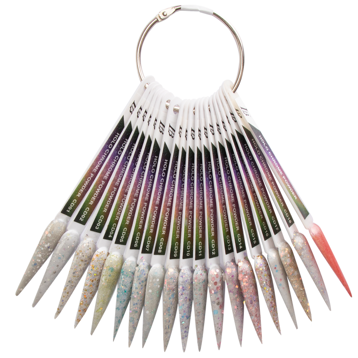 Color Swatch - Holo Chrome Powder CD01 - 18