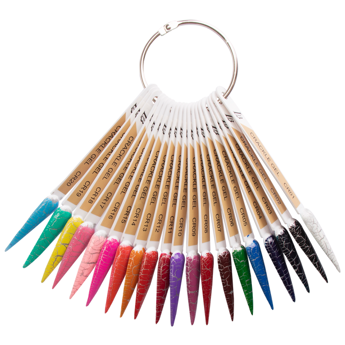 Color Swatch - LB Crackle Gel CR01 - 20