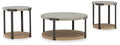 Darthurst Light Brown Occasional Table Set