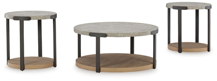 Darthurst Light Brown Occasional Table Set