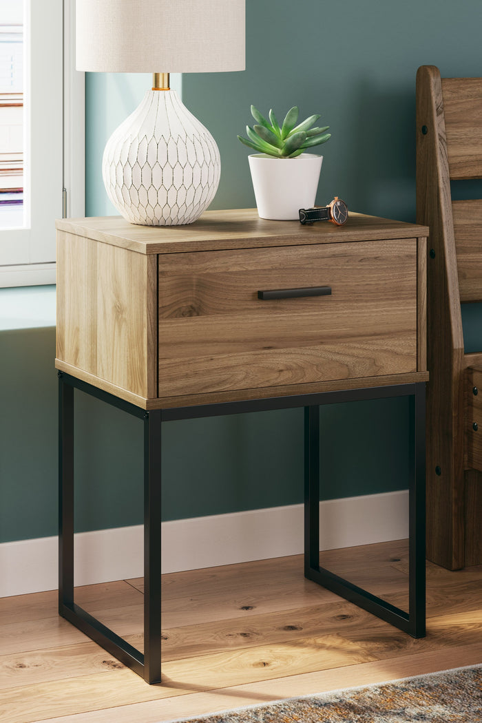 Deanlow Honey One Drawer Night Stand