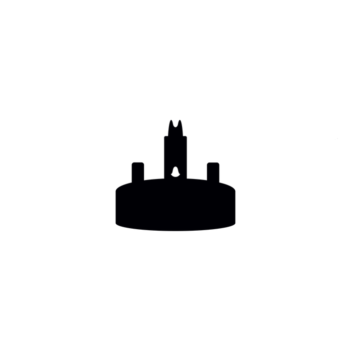 Deckentopf GEORGE / TAA/TOO Hängeleuchte von GRAU B2C, minimalistisches LED-Design aus Metall mit warmem Lichtakzent, modernes Lichtkonzept.