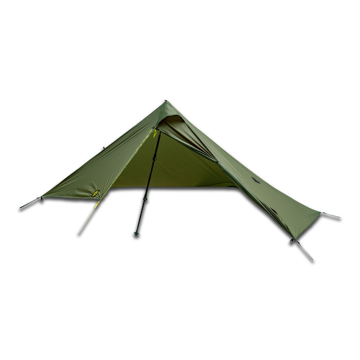 Deschutes Tarp in Green with open door