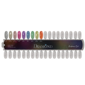 Diamond Sculpture Gel Glow in the Dark Color Chart