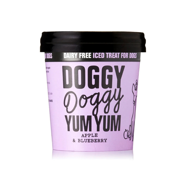 Doggy Doggy Yum Yum Apple & Blueberry tub