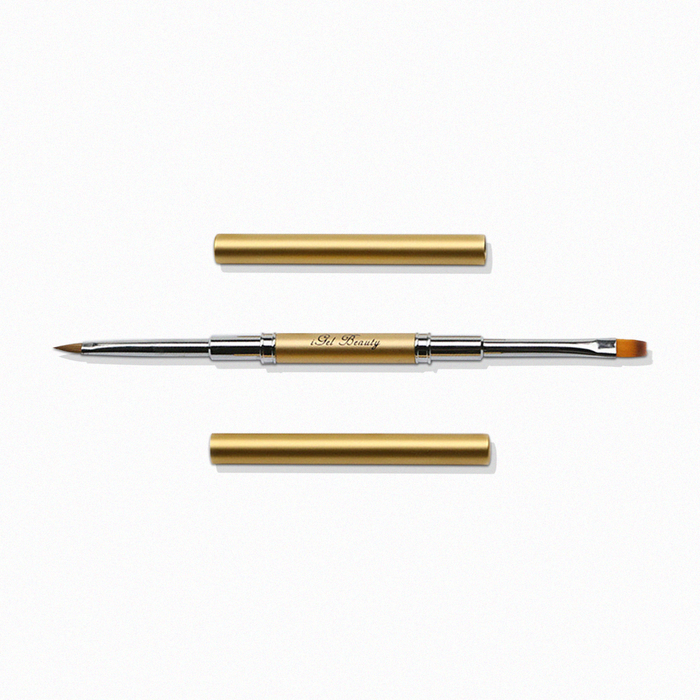 Dual Gel & Pure Kolinsky #2 3D Flower Brush