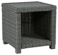 Elite Park Gray Square End Table