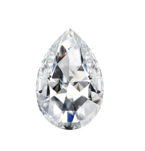 Forever One Pear Rose Cut