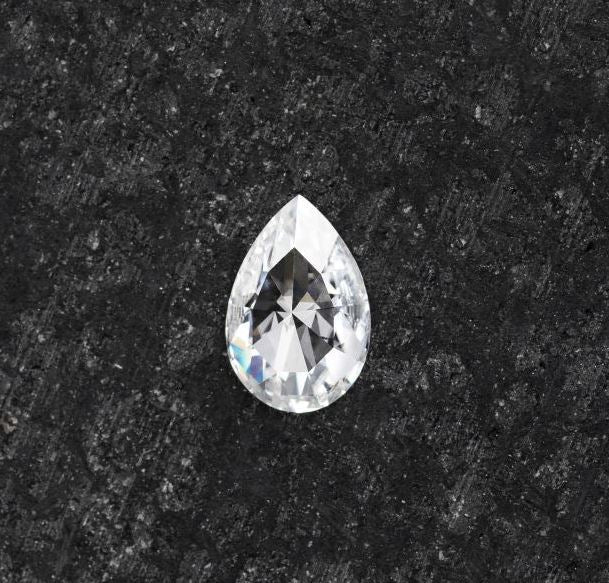 Forever One Pear Rose Cut