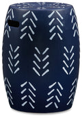 Genemore Navy / White Stool