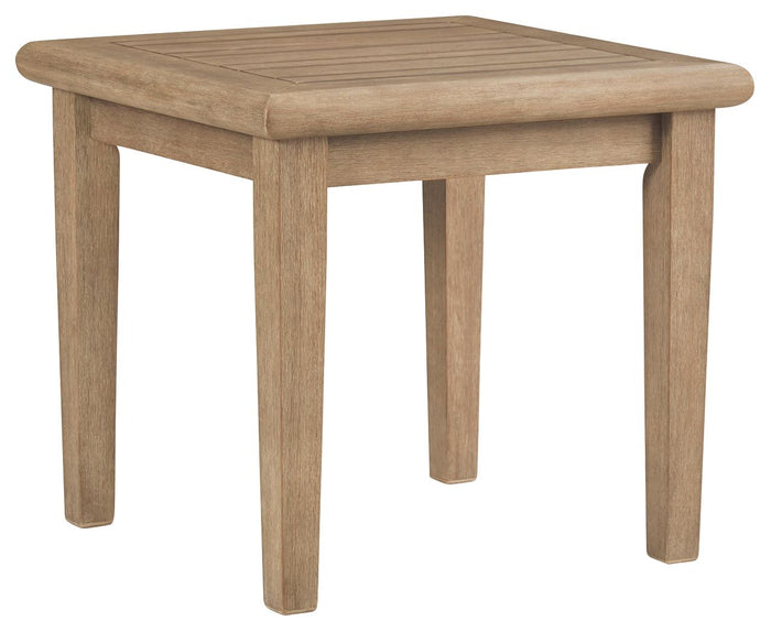 Gerianne Brown Square End Table
