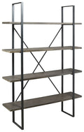 Gilesgrove Black / Gray Bookcase