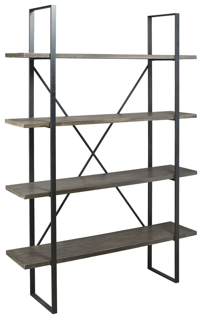 Gilesgrove Black / Gray Bookcase