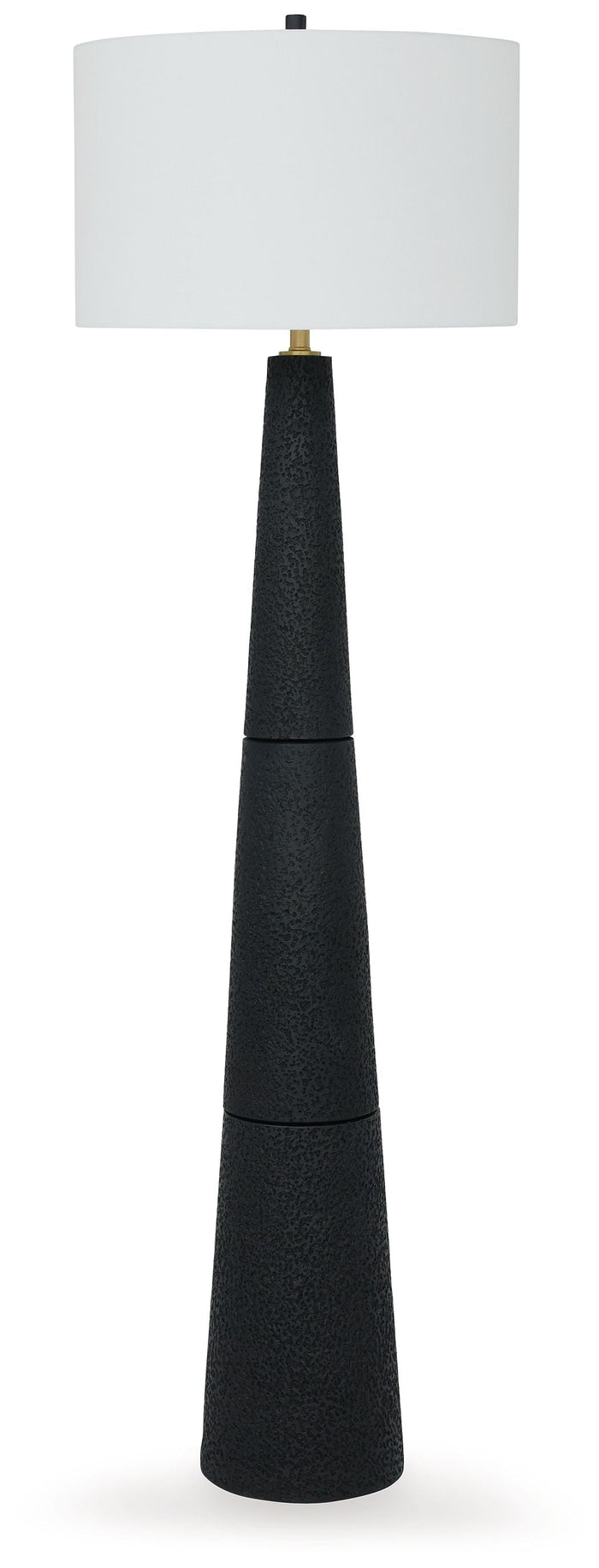 Hallburg Black Poly Floor Lamp