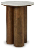 Henfield Beige / Brown Accent Table