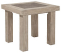Hennington Light Brown Rectangular End Table