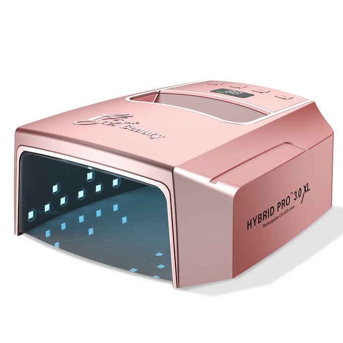 HYBRID PRO 3.0 XL Wireless Rechargeable UV/LED Lamp ROSE GOLD
