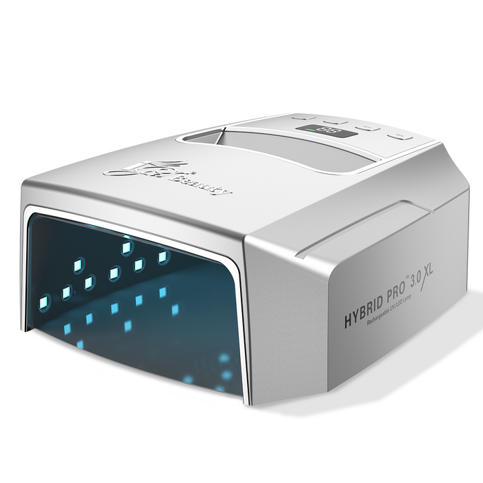HYBRID PRO 3.0 XL Wireless Rechargeable UV/LED Lamp SILVER