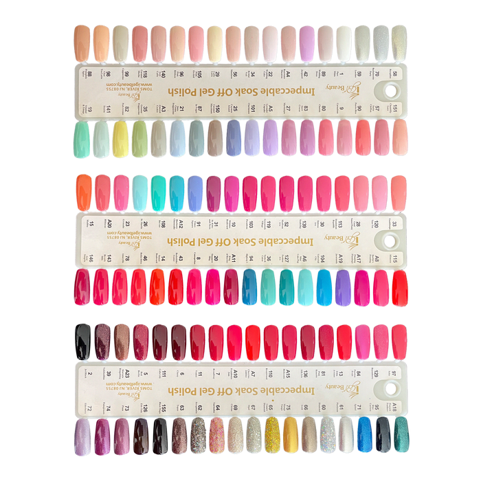 iGel Match Color Chart
