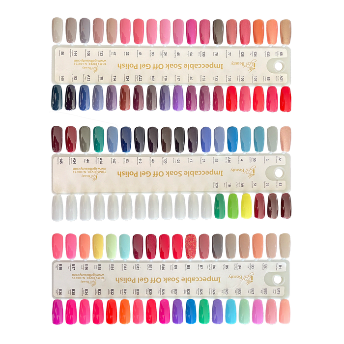 iGel Match Color Chart